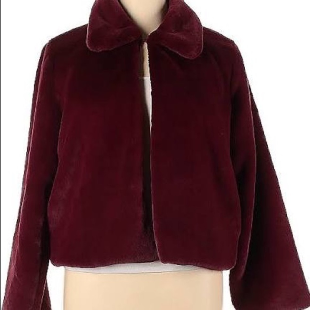 Brand NEW - A New Day faux fur jacket